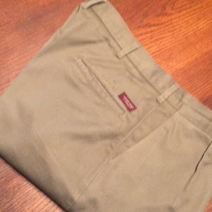 Khaki green casual pant